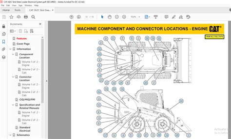 cat 262c skid steer weight|cat 262c operator's manual.